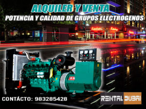 alquiler de grupos electrogenos